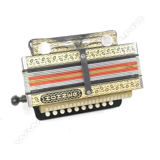 M.HORNER ACCORDIAN / SQUEEZE BOX. MADE IN GERMANY. L. 300MM. IN VERY GOOD CONDITION